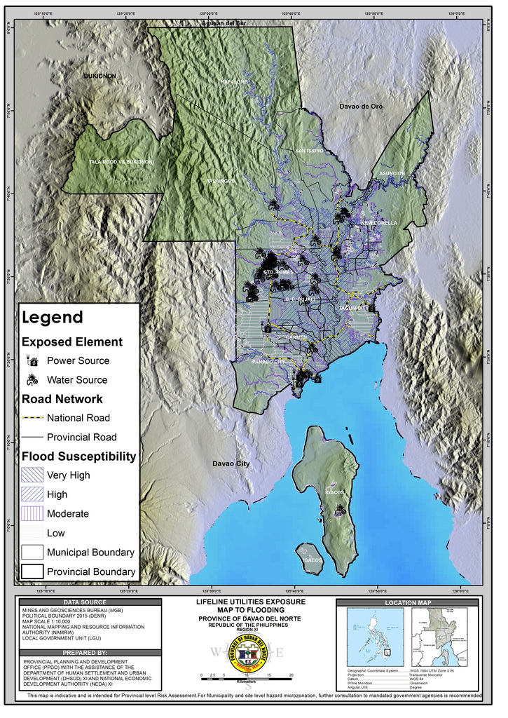 lifeline exposure flood