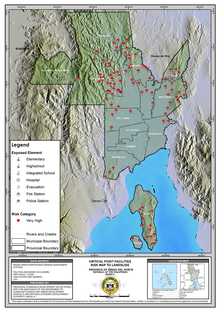 CDRA CriticalPoints Risk Landslide