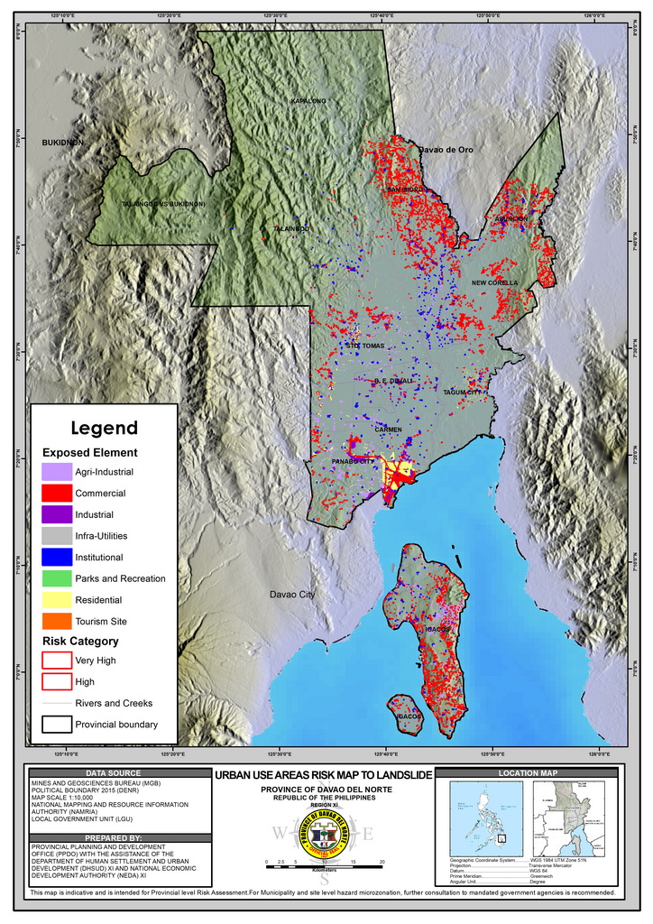 UrbanUse RiskMap Landslide